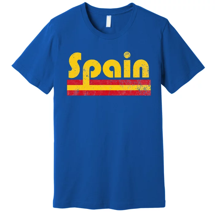 Spanish Flag Spain Pride Roots Heritage Premium T-Shirt