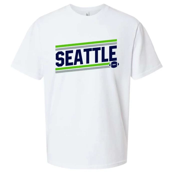 Seattle Football Sueded Cloud Jersey T-Shirt