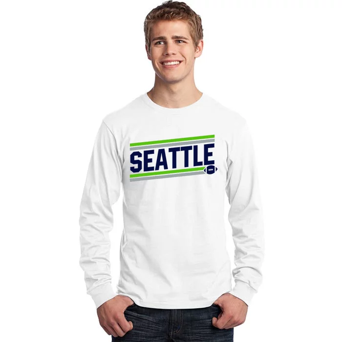 Seattle Football Tall Long Sleeve T-Shirt