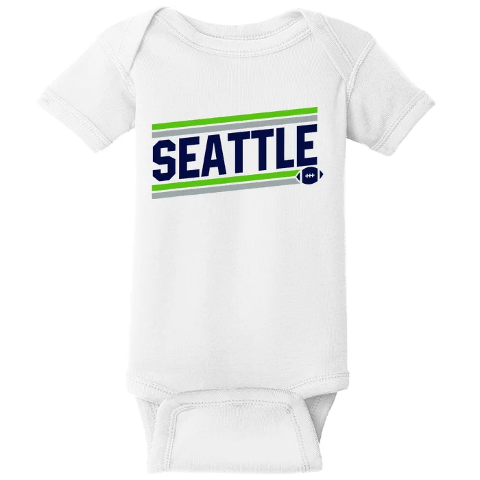 Seattle Football Baby Bodysuit