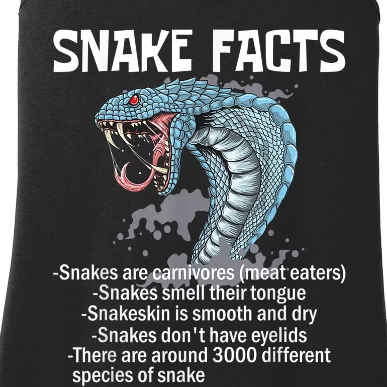 Snake Facts Snake Owner Reptile Zoologist Herpetologist Ladies Essential Tank