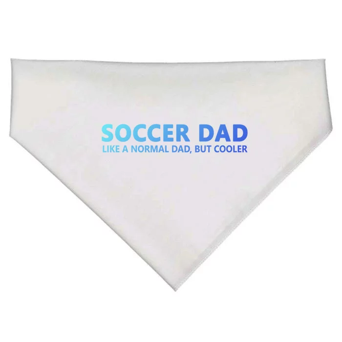 Soccer Father Soccer Dad Cool Gift USA-Made Doggie Bandana