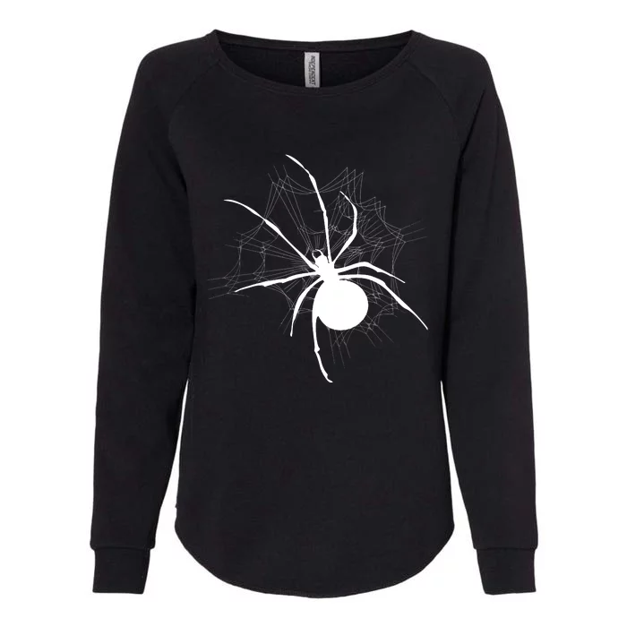 Spider Funny Womens California Wash Sweatshirt