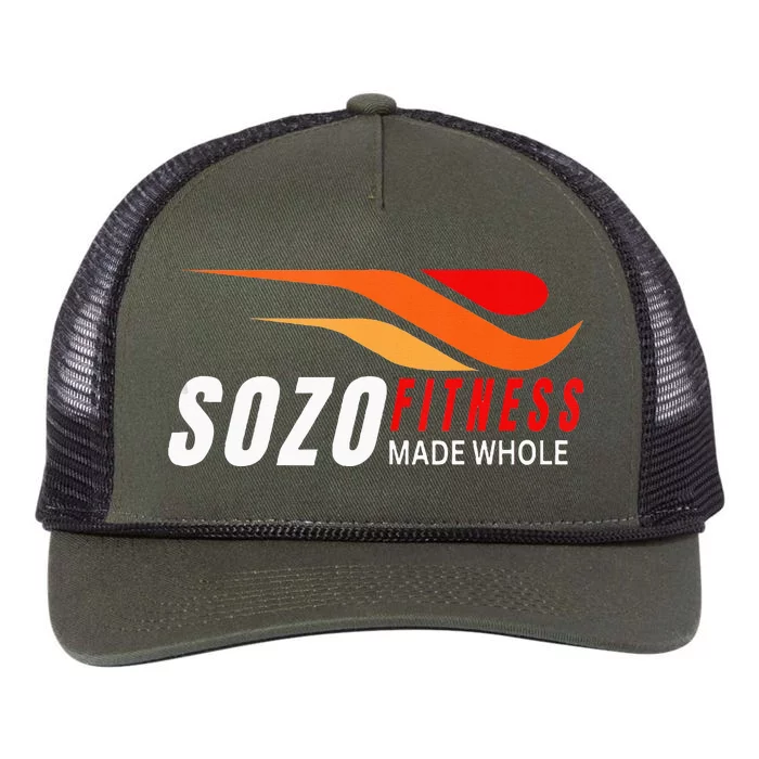 Sozo Fitness Retro Rope Trucker Hat Cap