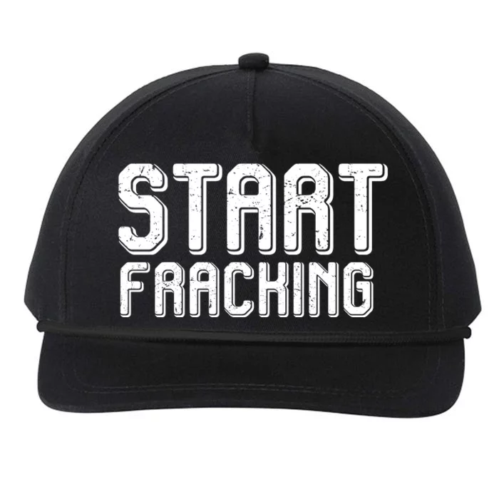 Start Fracking Snapback Five-Panel Rope Hat