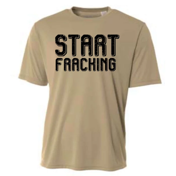 Start Fracking Cooling Performance Crew T-Shirt