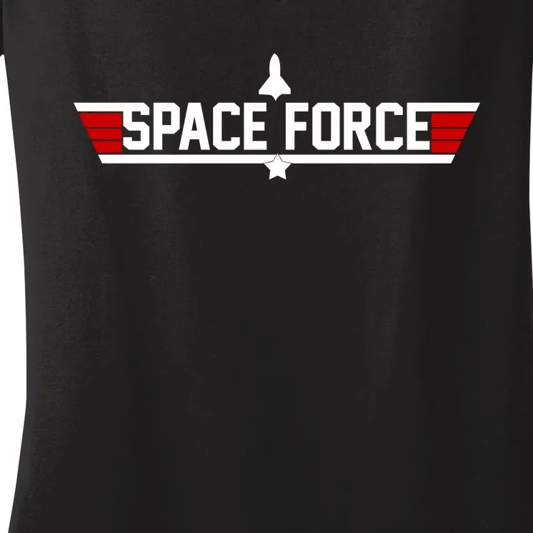 Space Force Women's V-Neck T-Shirt