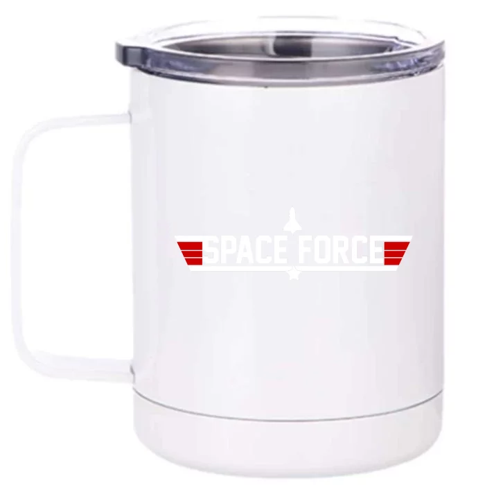 Space Force Front & Back 12oz Stainless Steel Tumbler Cup