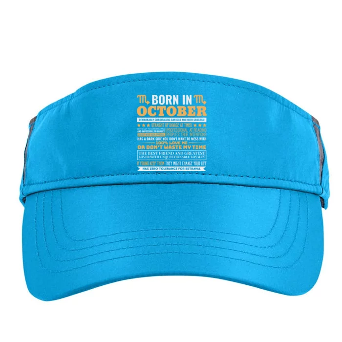 Scorpio Facts Traits Horoscope Zodiac Gift Adult Drive Performance Visor