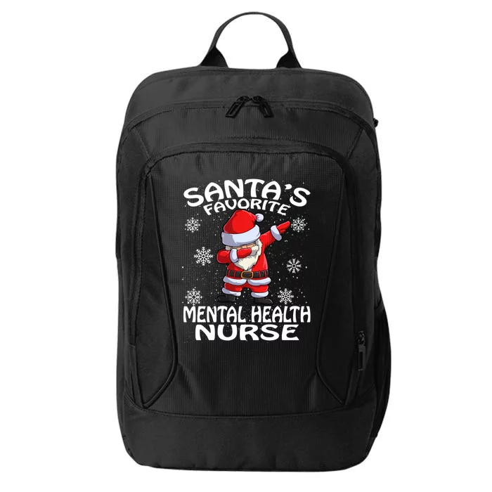 SantaS Favorite Tal Health Nurse Christmas Gift City Backpack