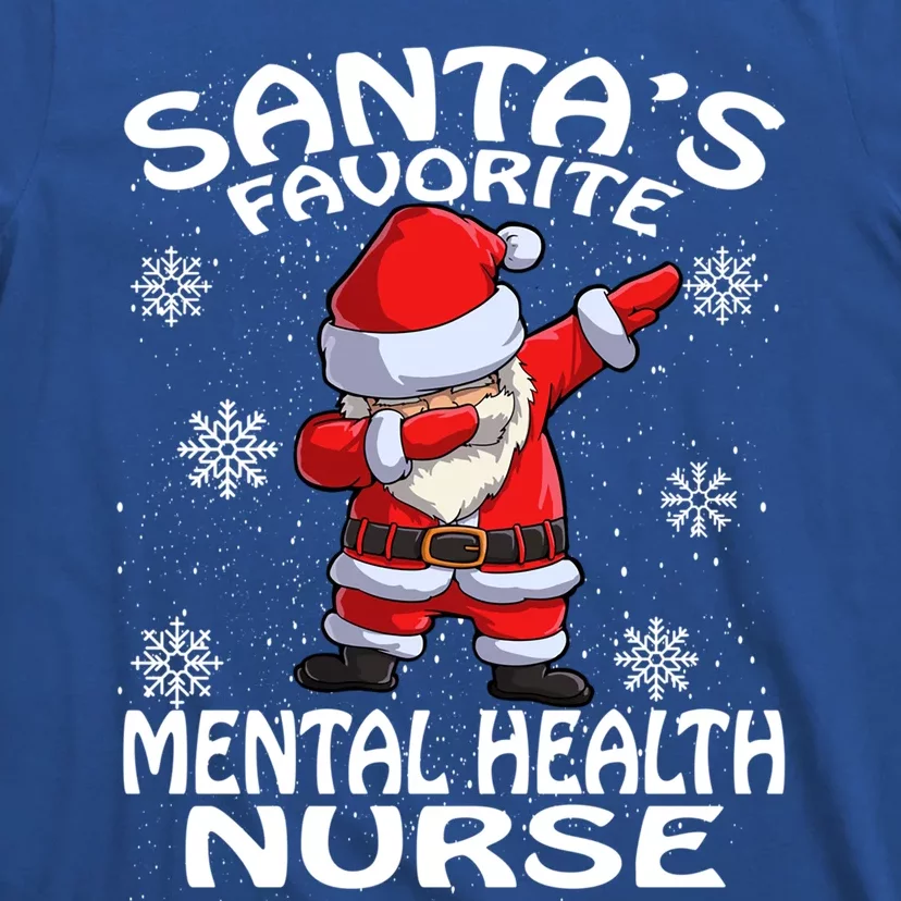 SantaS Favorite Tal Health Nurse Christmas Gift T-Shirt