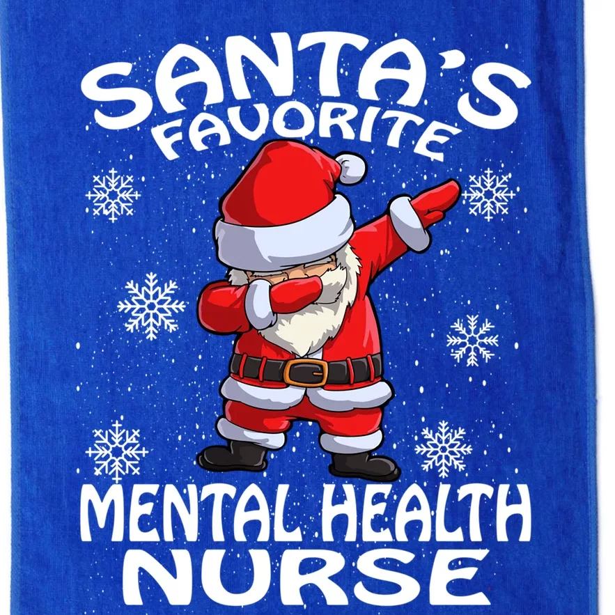 SantaS Favorite Tal Health Nurse Christmas Gift Platinum Collection Golf Towel