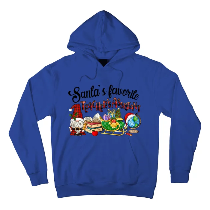 SantaS Favorite TeacherS Assistant Gift Hoodie