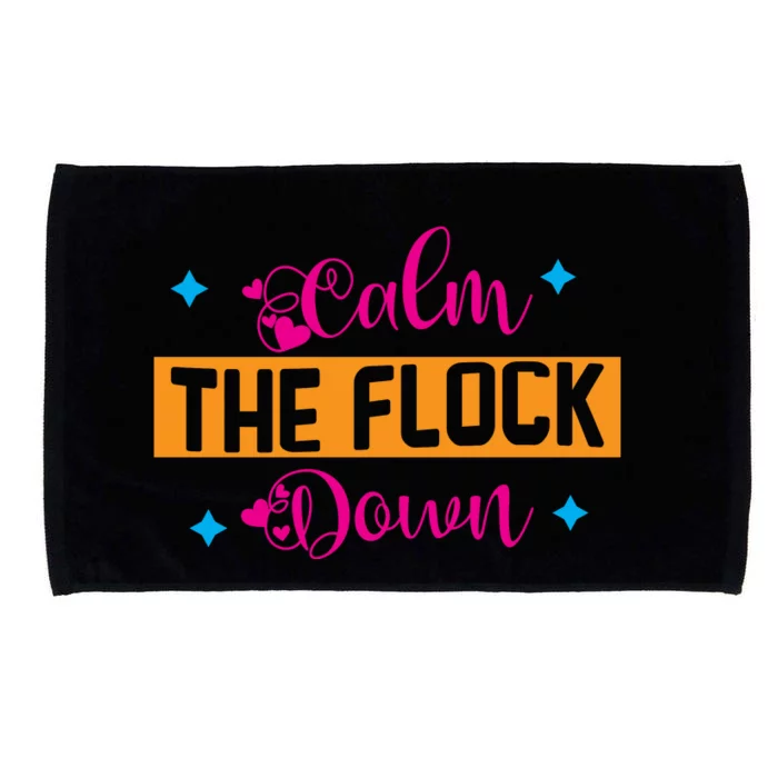 Sassy Flamingo T , Calm The Microfiber Hand Towel