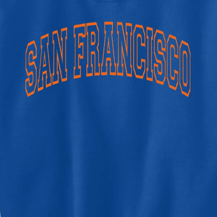 San Francisco Text Kids Sweatshirt