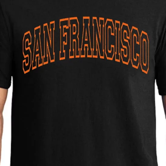 San Francisco Text Pajama Set