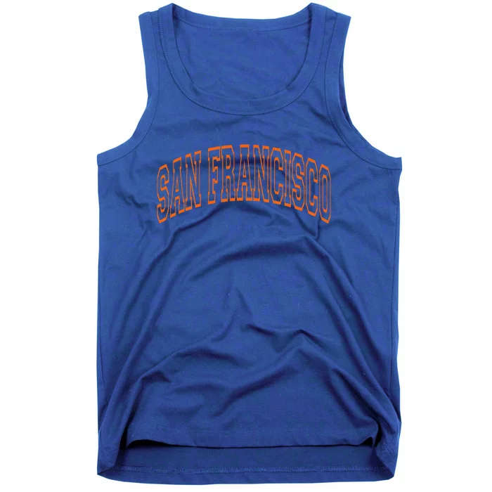 San Francisco Text Tank Top