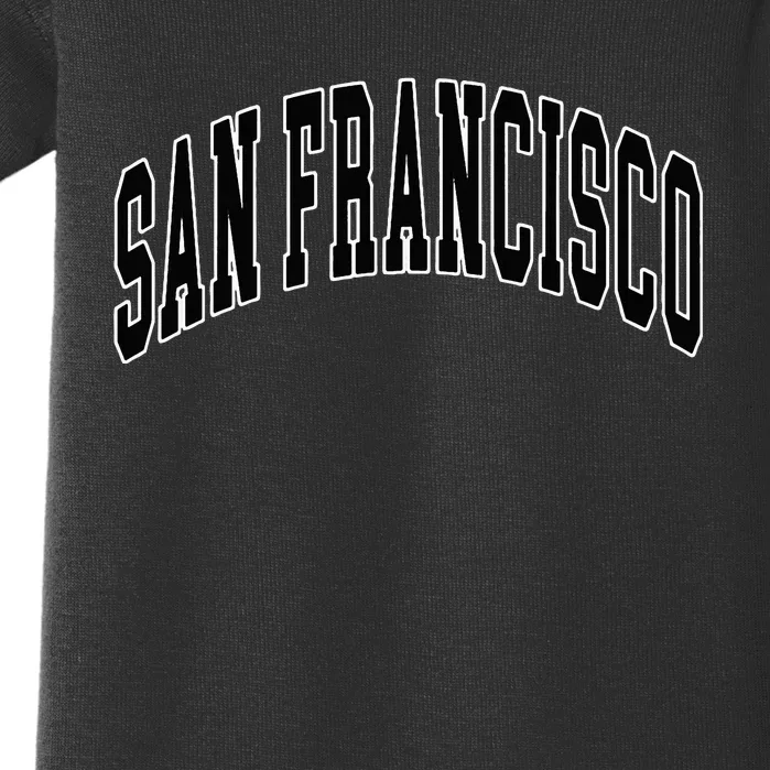 San Francisco Text Baby Bodysuit