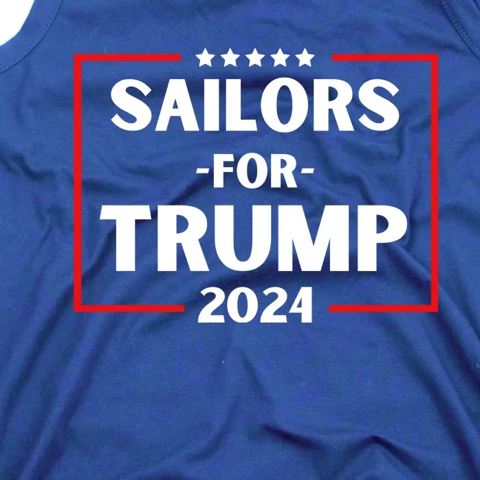 Sailors For Trump 2024 Donald Trump 2024 Tank Top