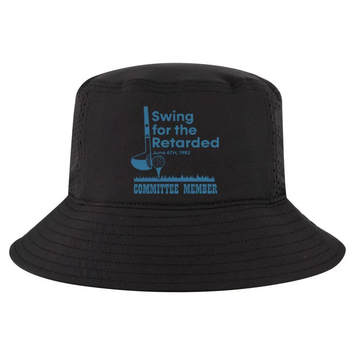 Swing For The Retarded Cool Comfort Performance Bucket Hat