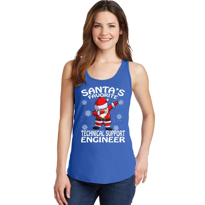 SantaS Favorite Technical Support Engineer Christmas Gift Ladies Essential Tank