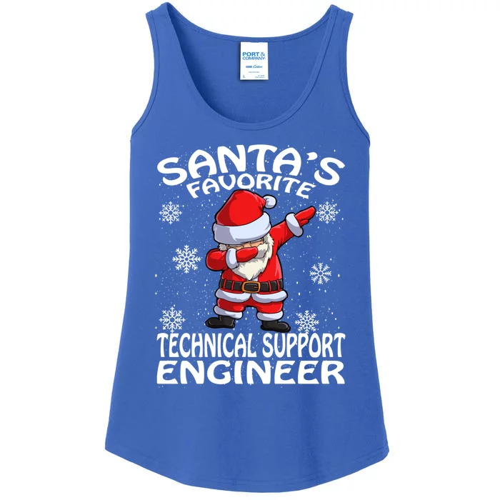 SantaS Favorite Technical Support Engineer Christmas Gift Ladies Essential Tank