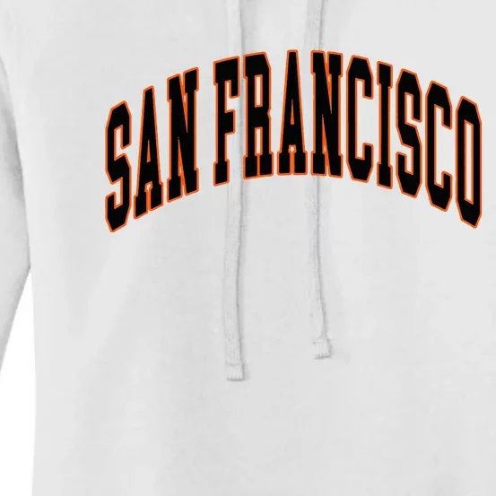 San Francisco Text Women's Pullover Hoodie