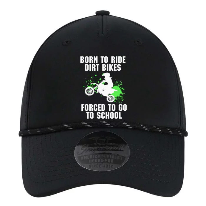 Supercross Forced To Go To School Motocross Dirt Bike Gift Performance The Dyno Cap