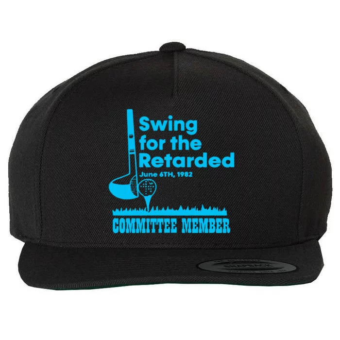 Swing For The Retarded June 6th 1982 Committee Wool Snapback Cap