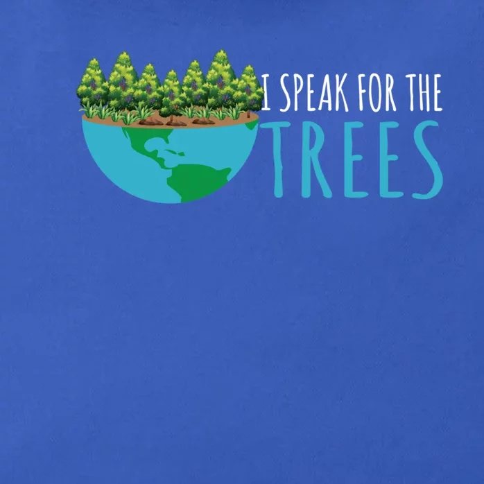 Speak For The Trees Activists Environt Earth Day Gift Zip Tote Bag