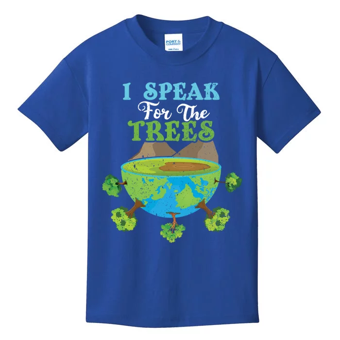 Speak For Trees Love World Save Planet Hour Day Earth Gift Kids T-Shirt