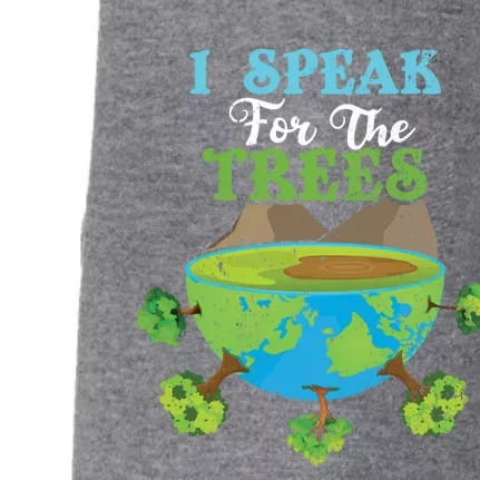 Speak For Trees Love World Save Planet Hour Day Earth Gift Doggie 3-End Fleece Hoodie