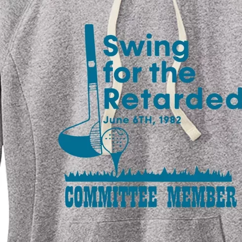 Swing For The Retarded June 6th 1982 Committee Member Women's Fleece Hoodie