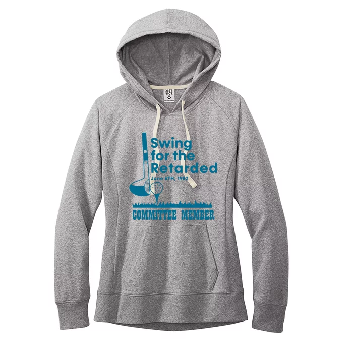 Swing For The Retarded June 6th 1982 Committee Member Women's Fleece Hoodie