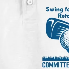 Swing For The Retarded Dry Zone Grid Performance Polo