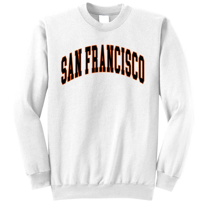 San Francisco Text Sweatshirt