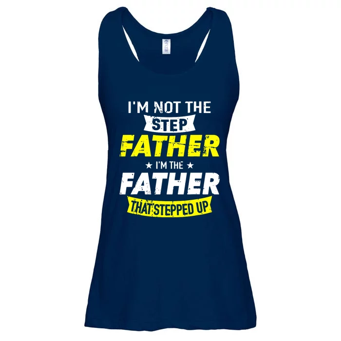 Step Father That Stepped Up Ladies Essential Flowy Tank