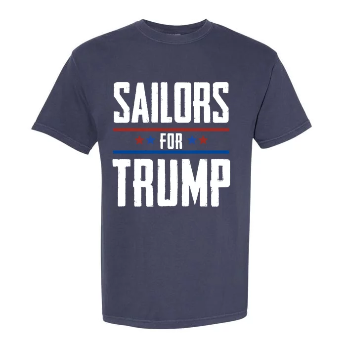 Sailors For Trump 2024 Garment-Dyed Heavyweight T-Shirt