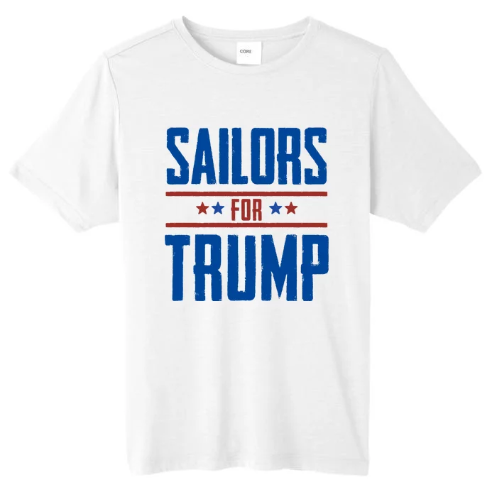 Sailors For Trump 2024 ChromaSoft Performance T-Shirt