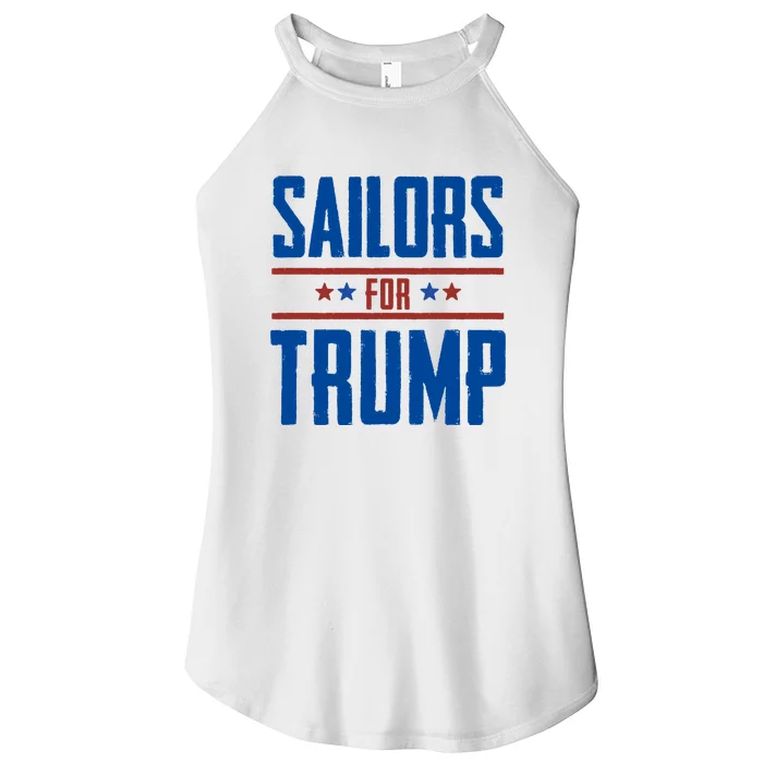 Sailors For Trump 2024 Women’s Perfect Tri Rocker Tank