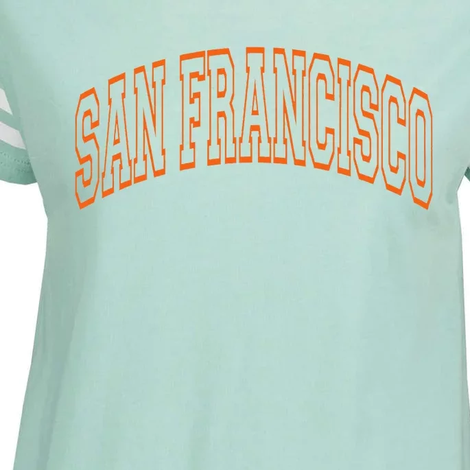 San Francisco Text Enza Ladies Jersey Football T-Shirt