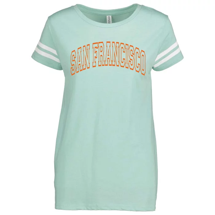 San Francisco Text Enza Ladies Jersey Football T-Shirt