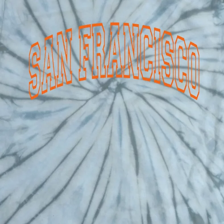 San Francisco Text Tie-Dye T-Shirt