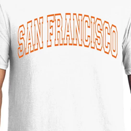 San Francisco Text Pajama Set