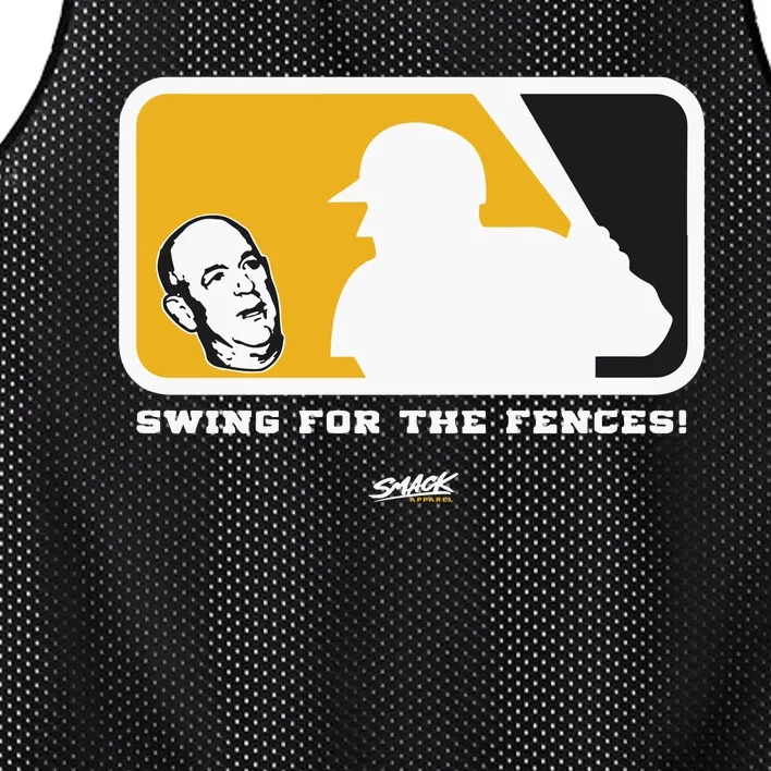 Swing For The Fences Oakland Baseball Fans Mesh Reversible Basketball Jersey Tank