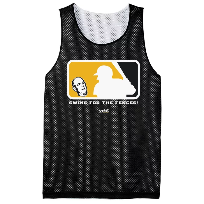 Swing For The Fences Oakland Baseball Fans Mesh Reversible Basketball Jersey Tank