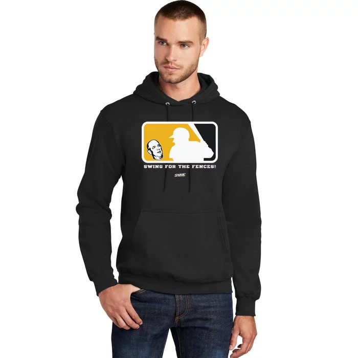 Swing For The Fences Oakland Baseball Fans Tall Hoodie