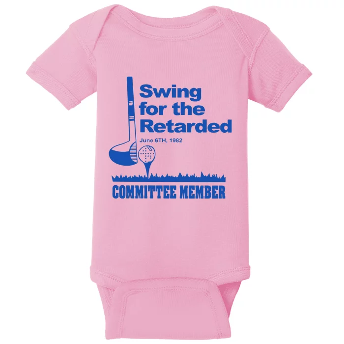 Swing For The Retarded June 6th 1982 Baby Bodysuit