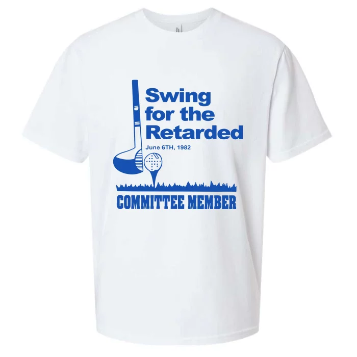 Swing For The Retarded June 6th 1982 Sueded Cloud Jersey T-Shirt