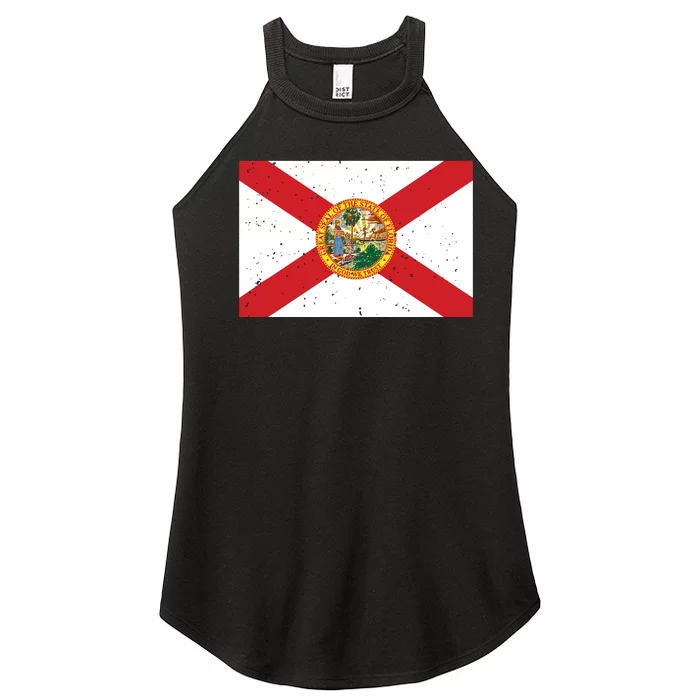 State Flag Tees Vintage Florida Fl State Flag Women’s Perfect Tri Rocker Tank